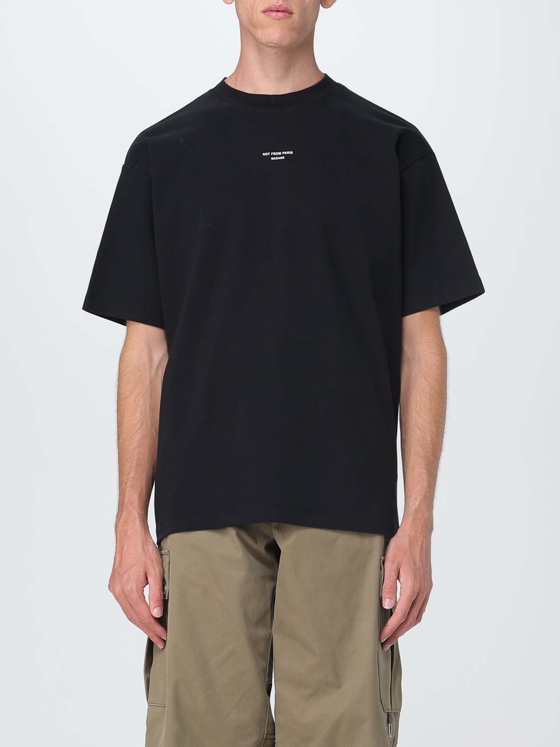 DRÔLE DE MONSIEUR T-SHIRT: T-shirt herren Drôle De Monsieur, Schwarz - Img 1