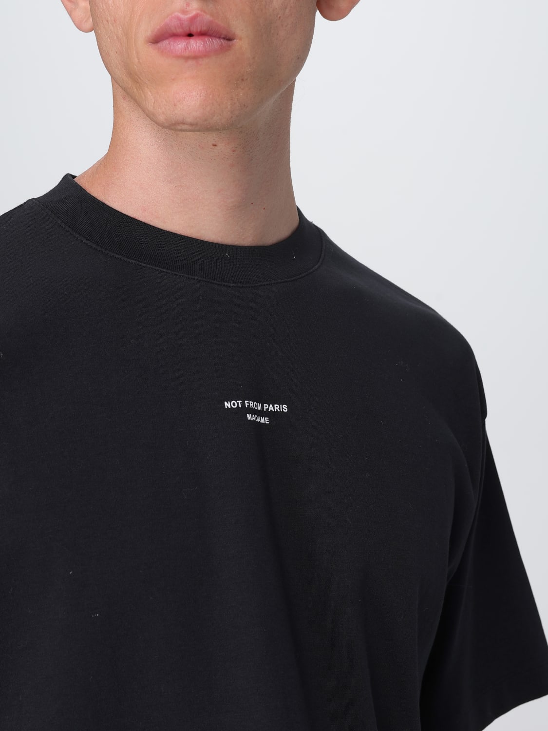 DRÔLE DE MONSIEUR T-SHIRT: T-shirt herren Drôle De Monsieur, Schwarz - Img 3