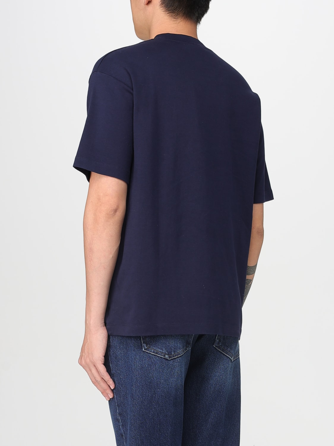 DRÔLE DE MONSIEUR T-SHIRT: T-shirt men Drôle De Monsieur, Blue - Img 2