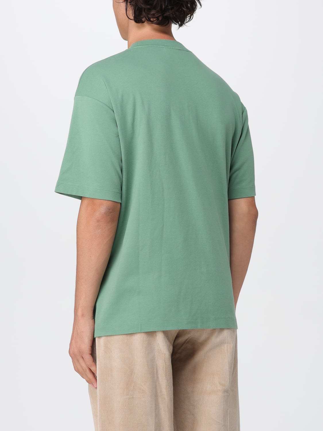 DRÔLE DE MONSIEUR T-SHIRT: T-shirt herren Drôle De Monsieur, Grasgrün - Img 2