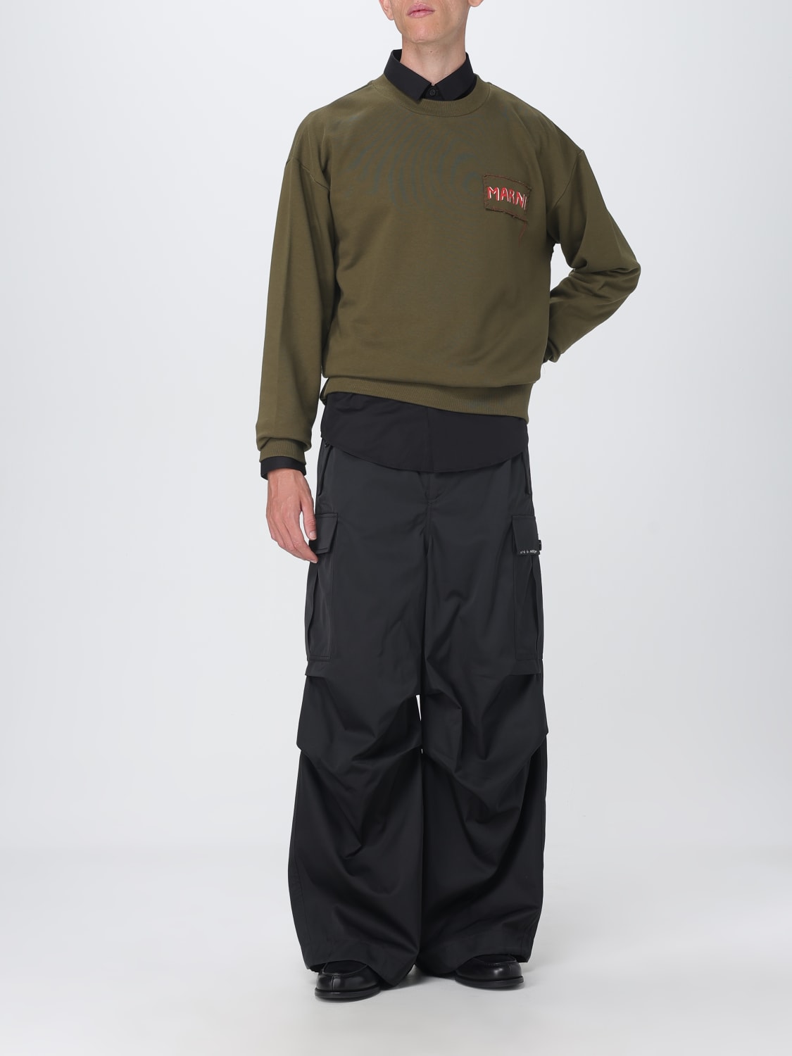 MARNI SWEATSHIRT: Sweatshirt men Marni, Green - Img 2