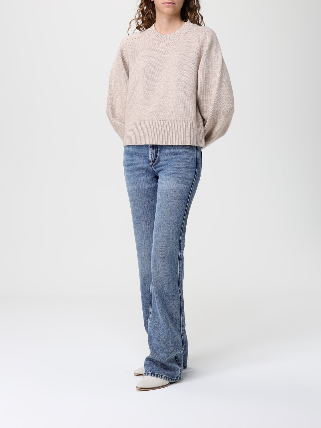 ISABEL MARANT PULLOVER: Pullover damen Isabel Marant, Beige - Img 2