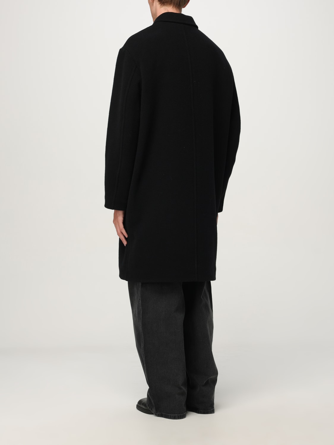 ISABEL MARANT MANTEL: Mantel herren Isabel Marant, Schwarz - Img 2