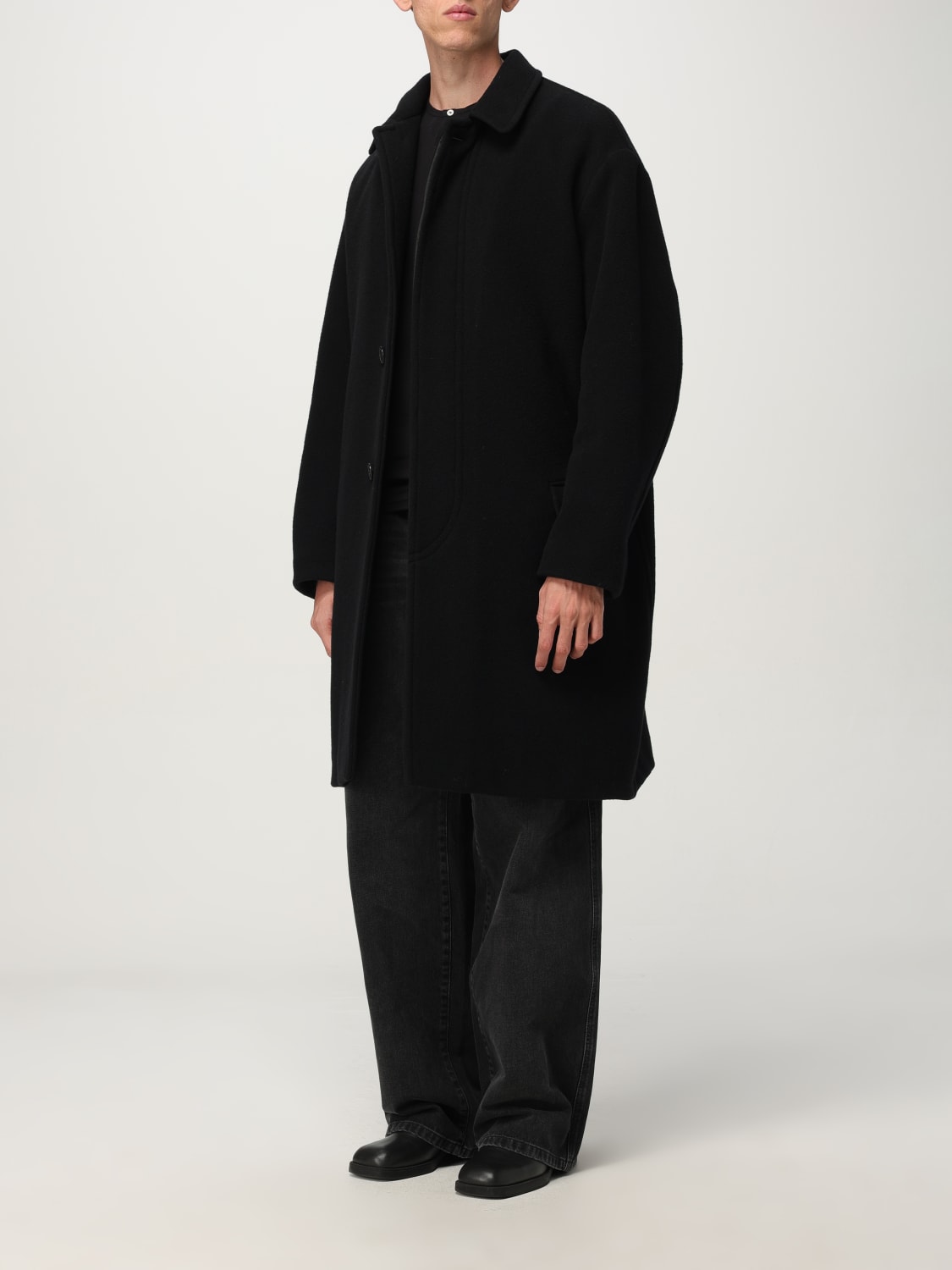 ISABEL MARANT MANTEL: Mantel herren Isabel Marant, Schwarz - Img 3