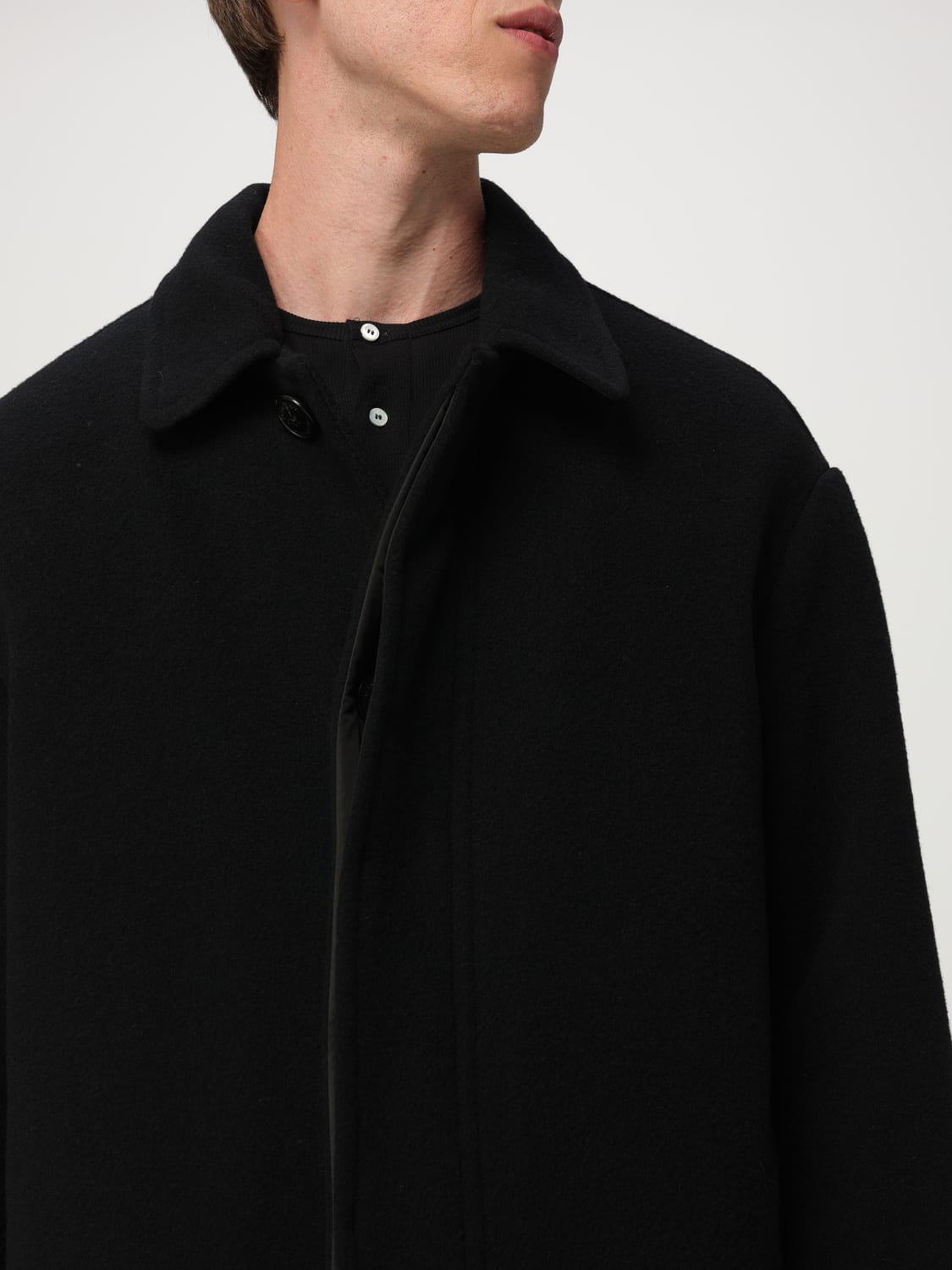 ISABEL MARANT MANTEL: Mantel herren Isabel Marant, Schwarz - Img 4