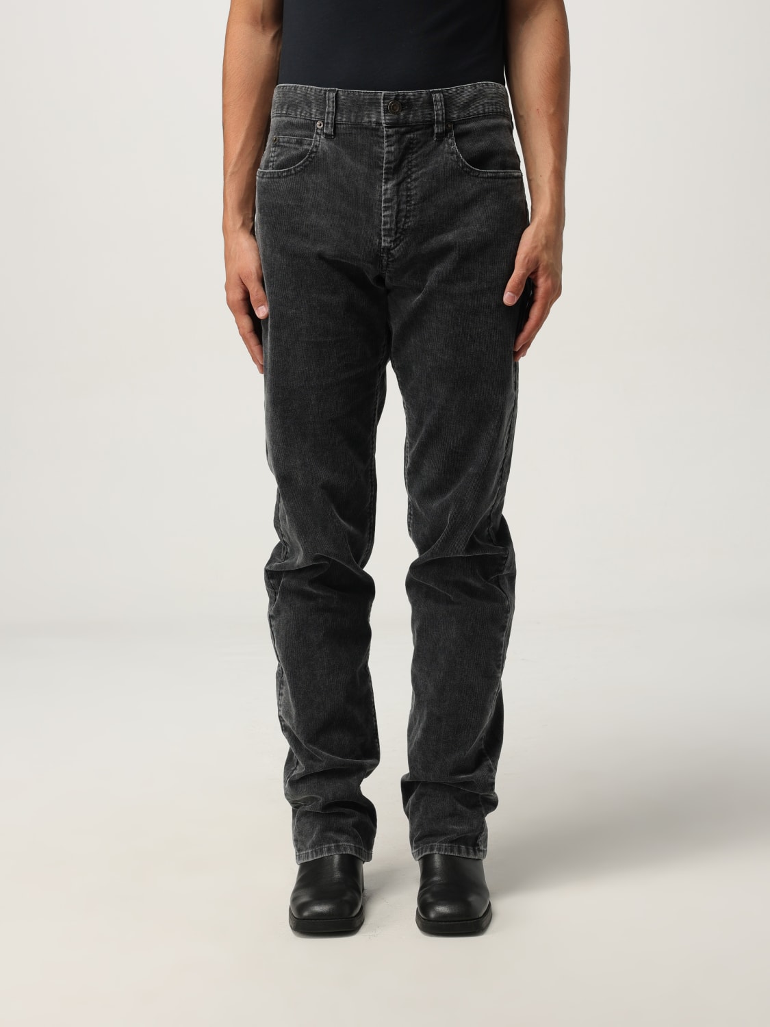 ISABEL MARANT JEANS: Pants men Isabel Marant, Black - Img 1