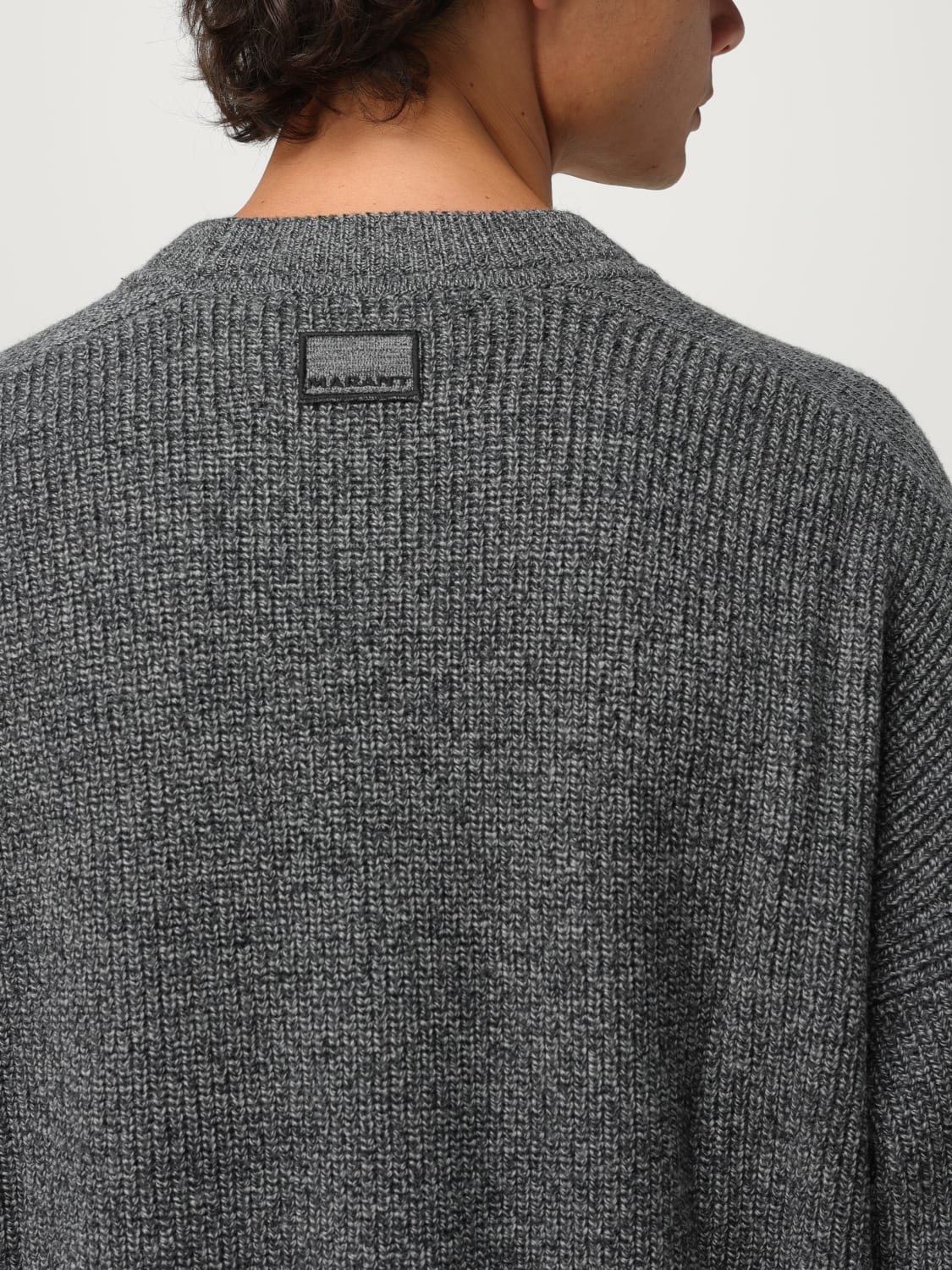 ISABEL MARANT PULLOVER: Pullover herren Isabel Marant, Grau - Img 4