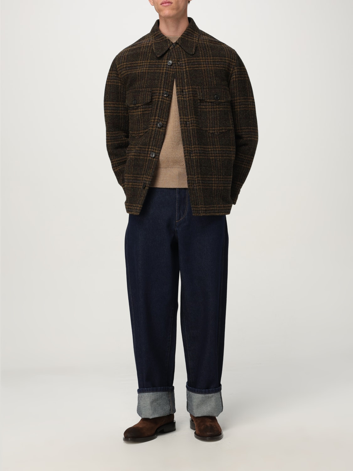 ISABEL MARANT PULLOVER: Pullover herren Isabel Marant, Braun - Img 2