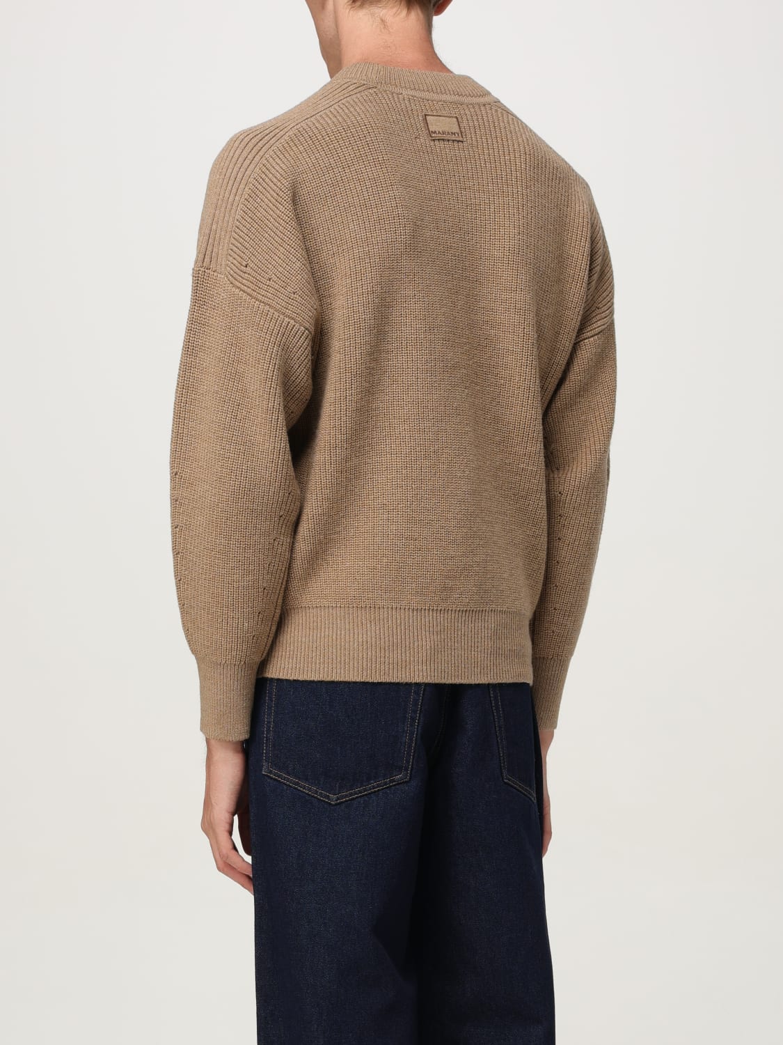 ISABEL MARANT PULLOVER: Pullover herren Isabel Marant, Braun - Img 3