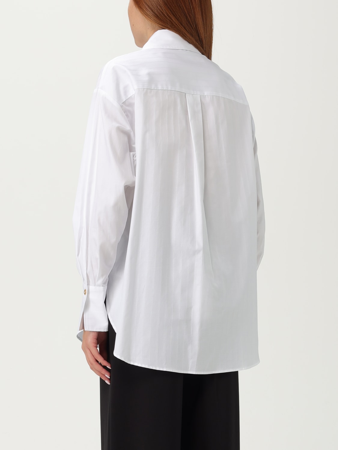 ELISABETTA FRANCHI CAMISA: Camisa mujer Elisabetta Franchi, Blanco - Img 2