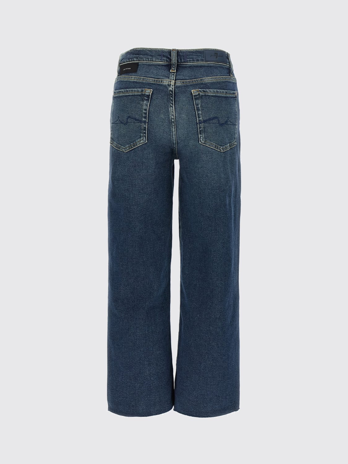 7 FOR ALL MANKIND JEANS: Jeans femme 7 For All Mankind, Bleu - Img 2