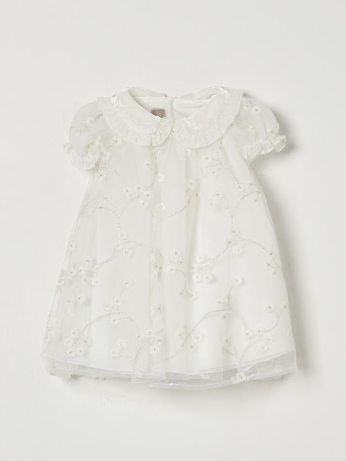 LA STUPENDERIA ROMPER: Romper kids La Stupenderia, White - Img 1