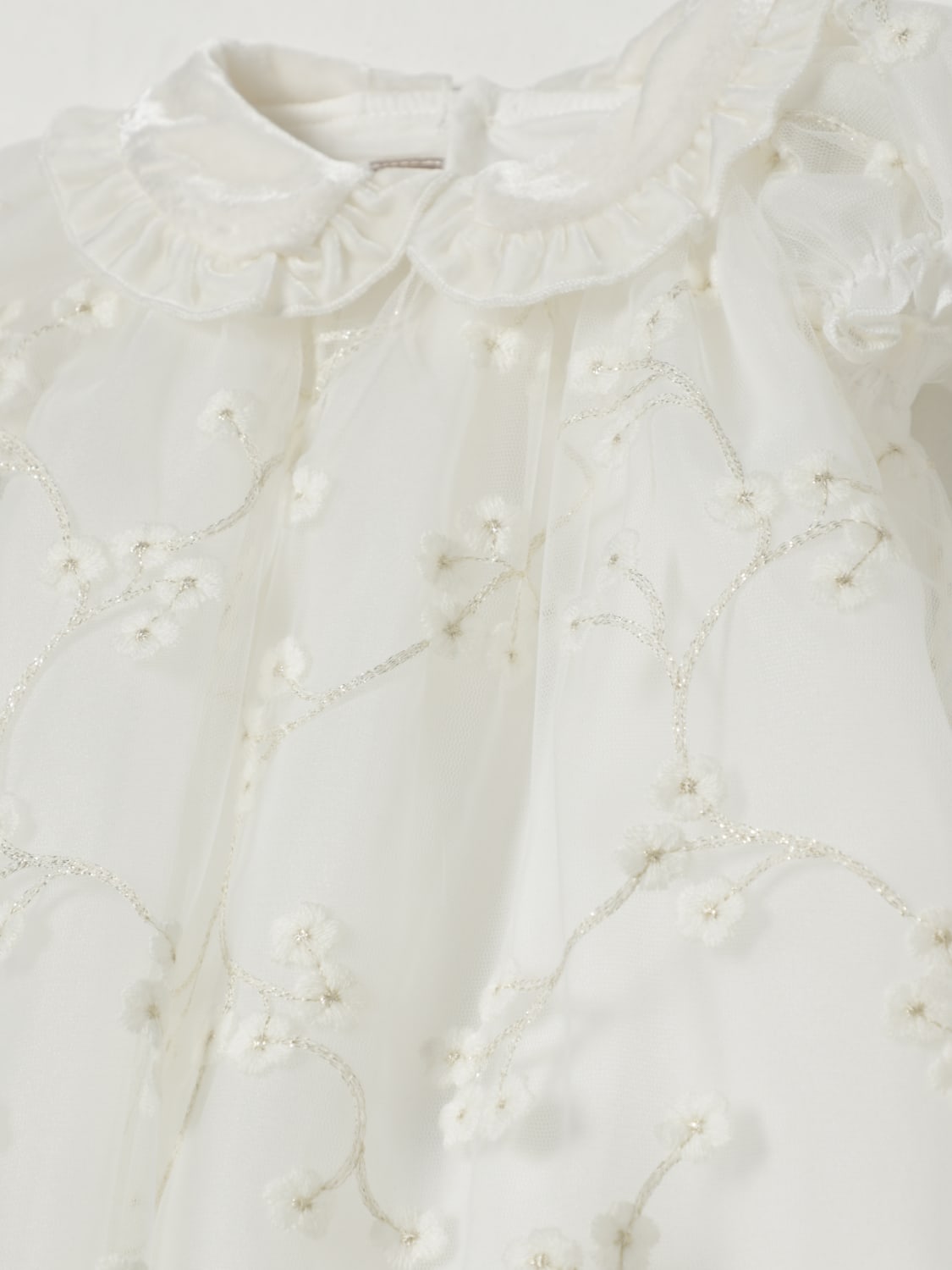 LA STUPENDERIA ROMPER: Romper kids La Stupenderia, White - Img 3