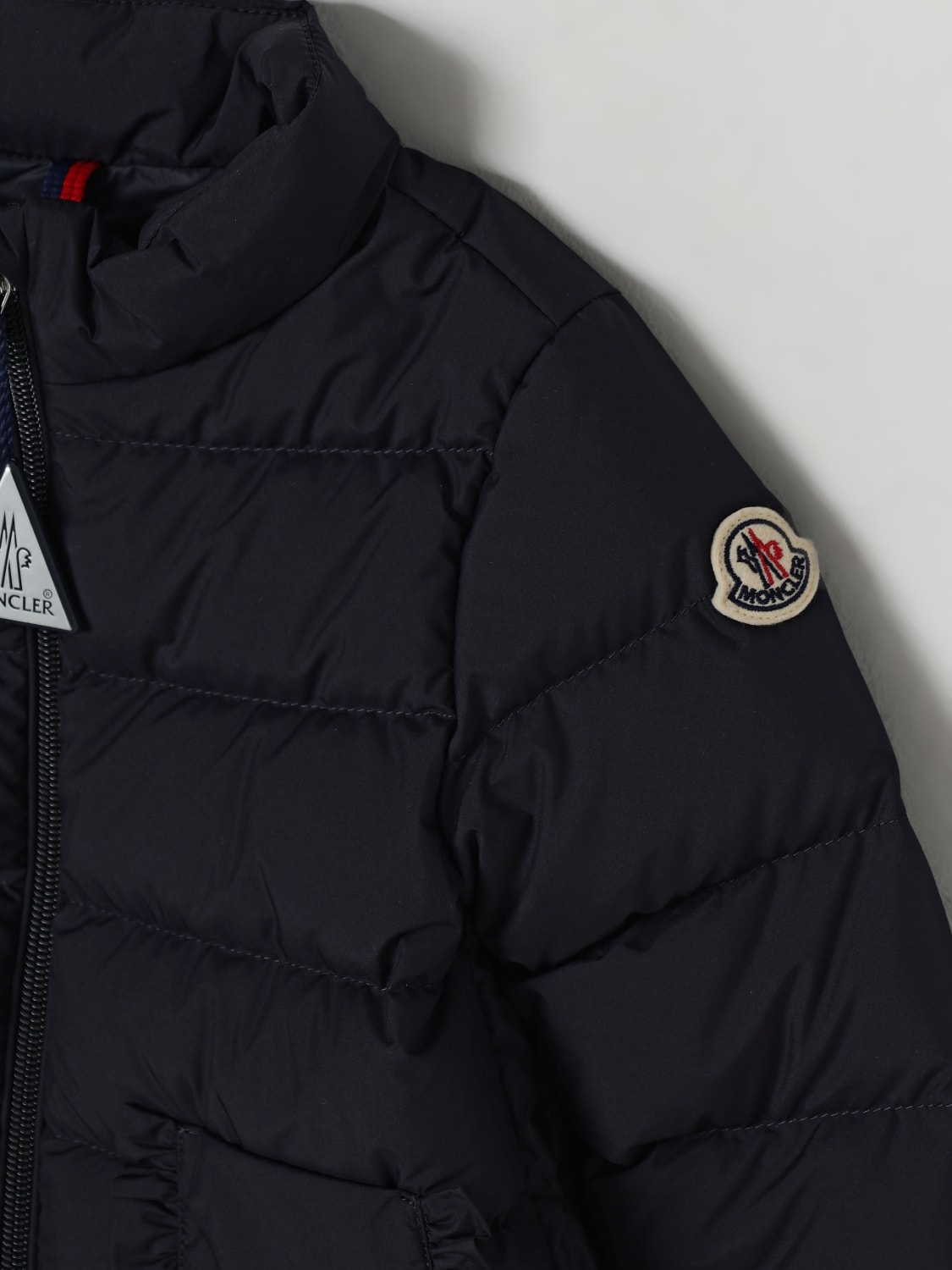 MONCLER JACKET: Coats kids Moncler, Blue - Img 3