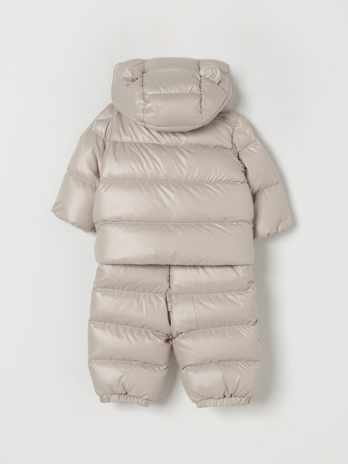 MONCLER JUMPSUIT: Tracksuits kids Moncler, Beige - Img 2