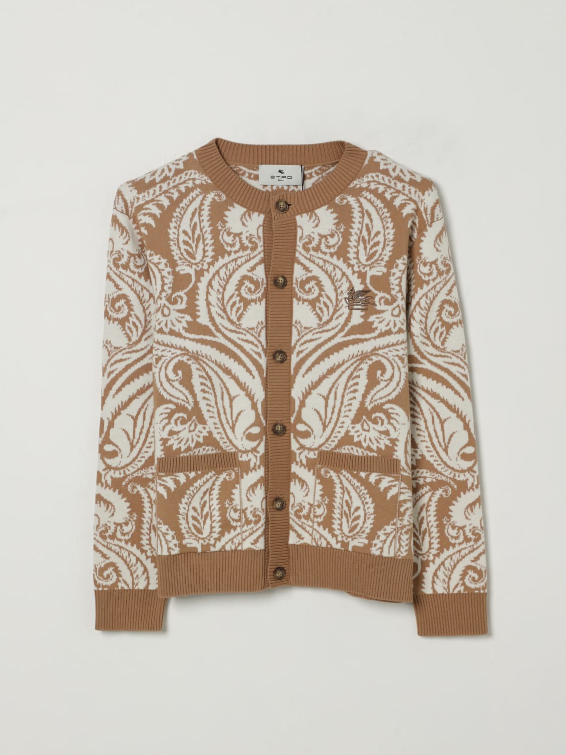 ETRO SWEATER: Sweater kids Etro, Biscuit - Img 1