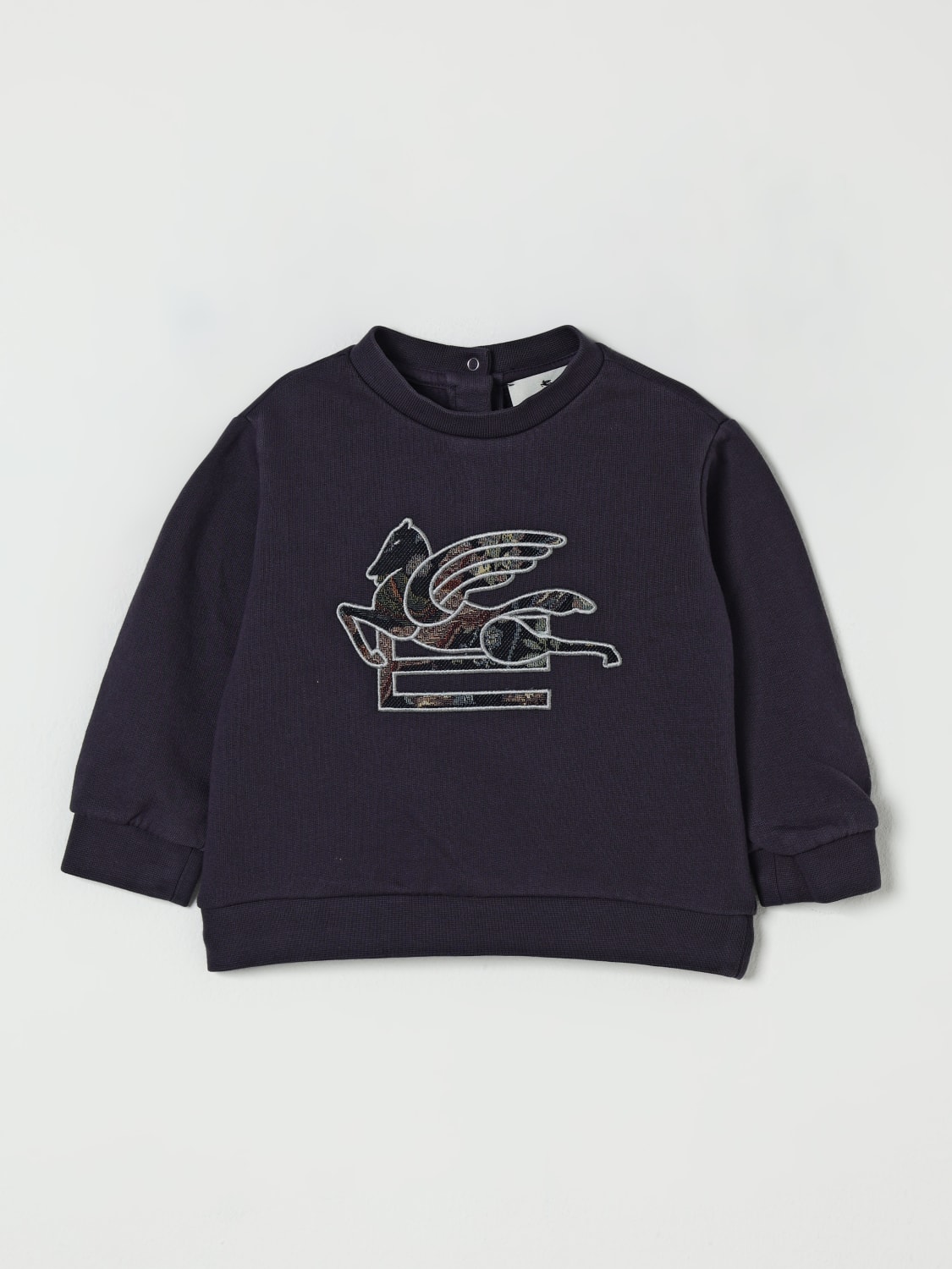 ETRO SWEATER: Sweater kids Etro, Blue - Img 1