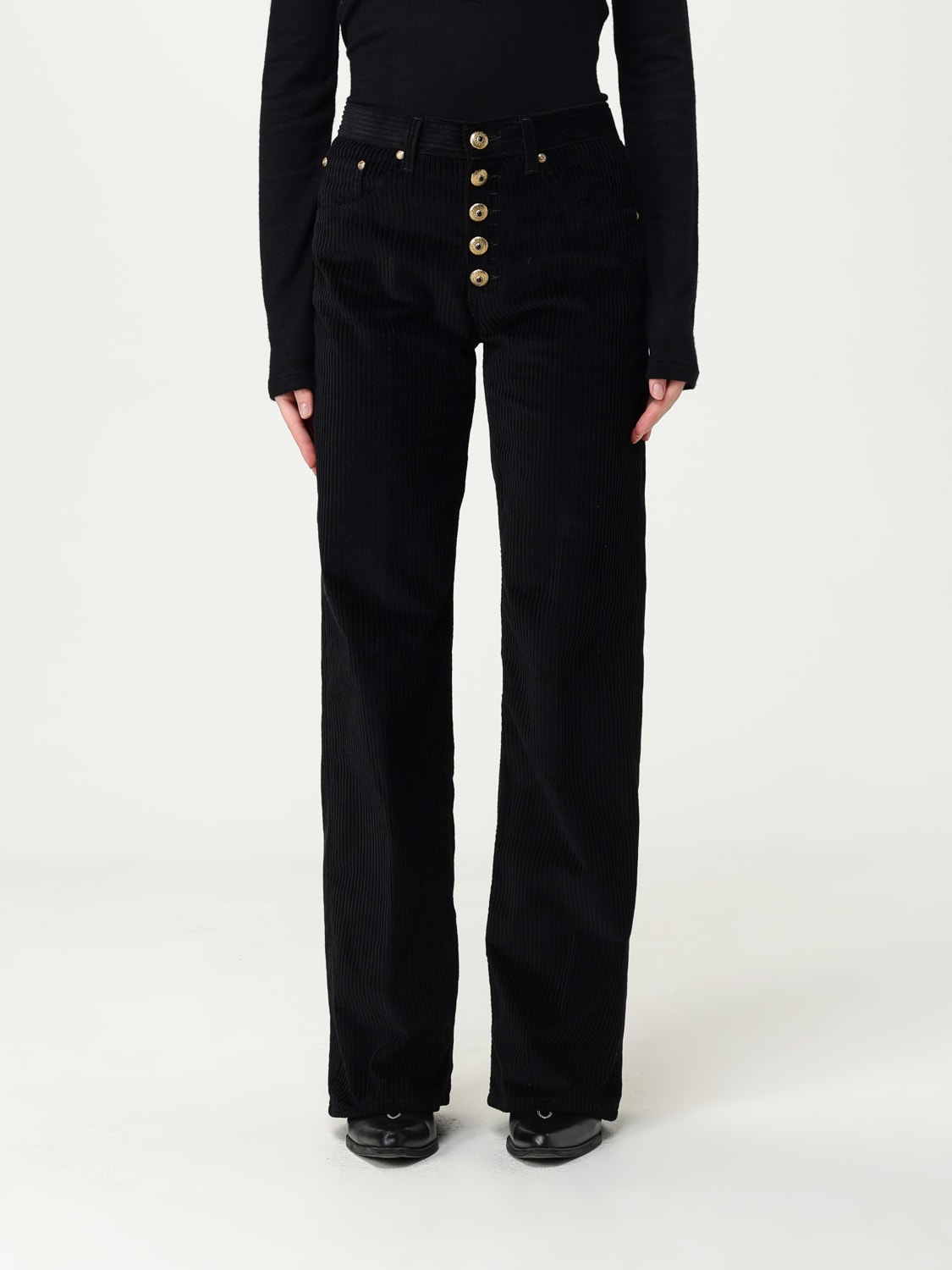 DONDUP PANTS: Pants woman Dondup, Black - Img 1