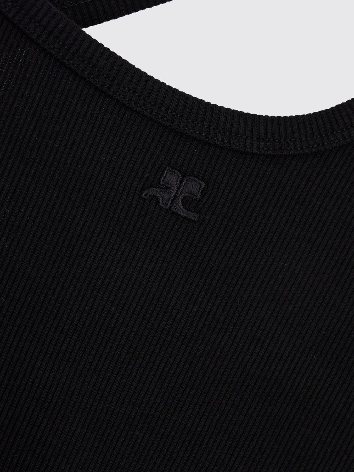 COURRÈGES TOP: Top mujer CourrÈges, Negro - Img 3