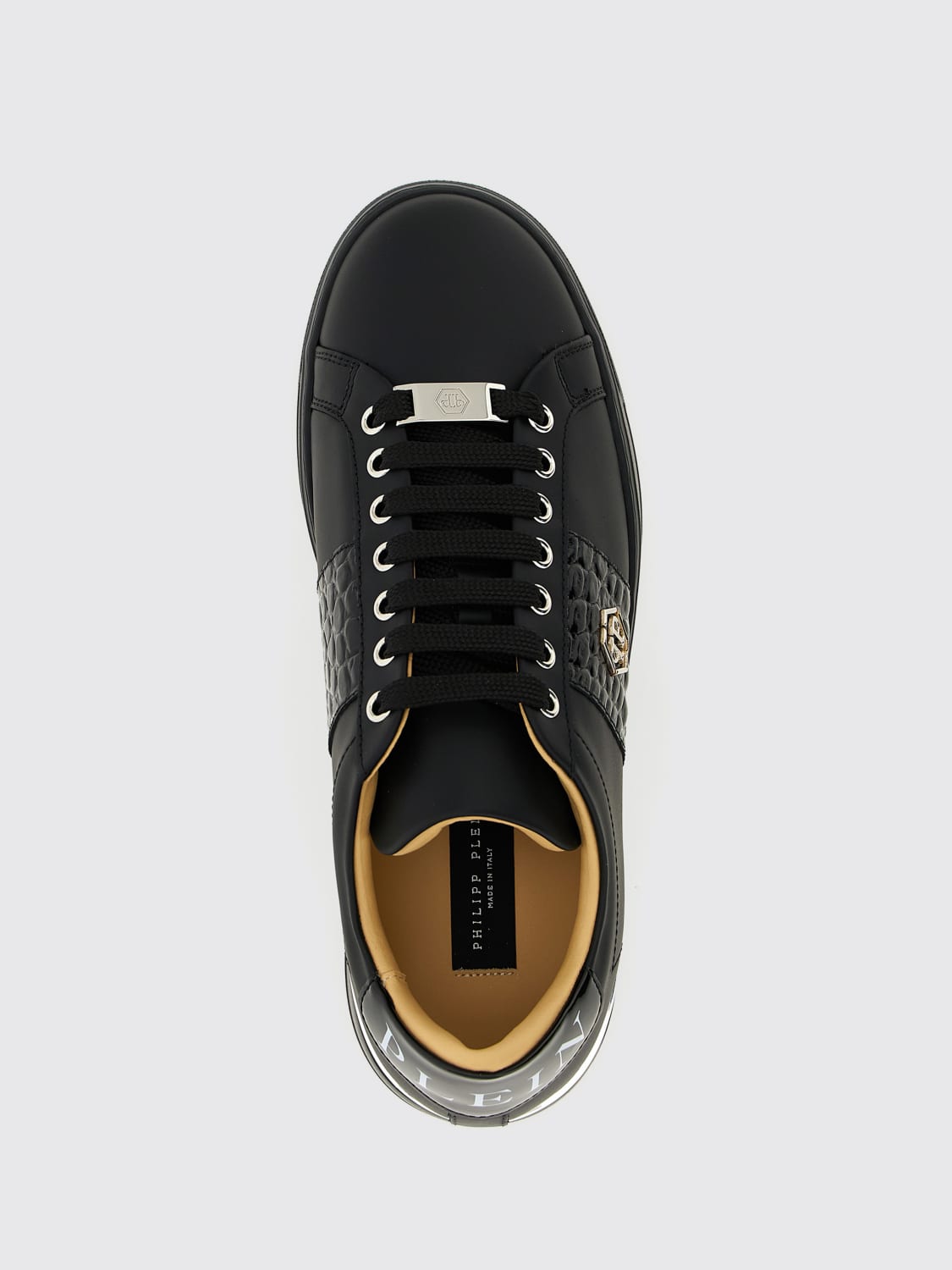 PHILIPP PLEIN SNEAKERS: Sneakers men Philipp Plein, Black - Img 4