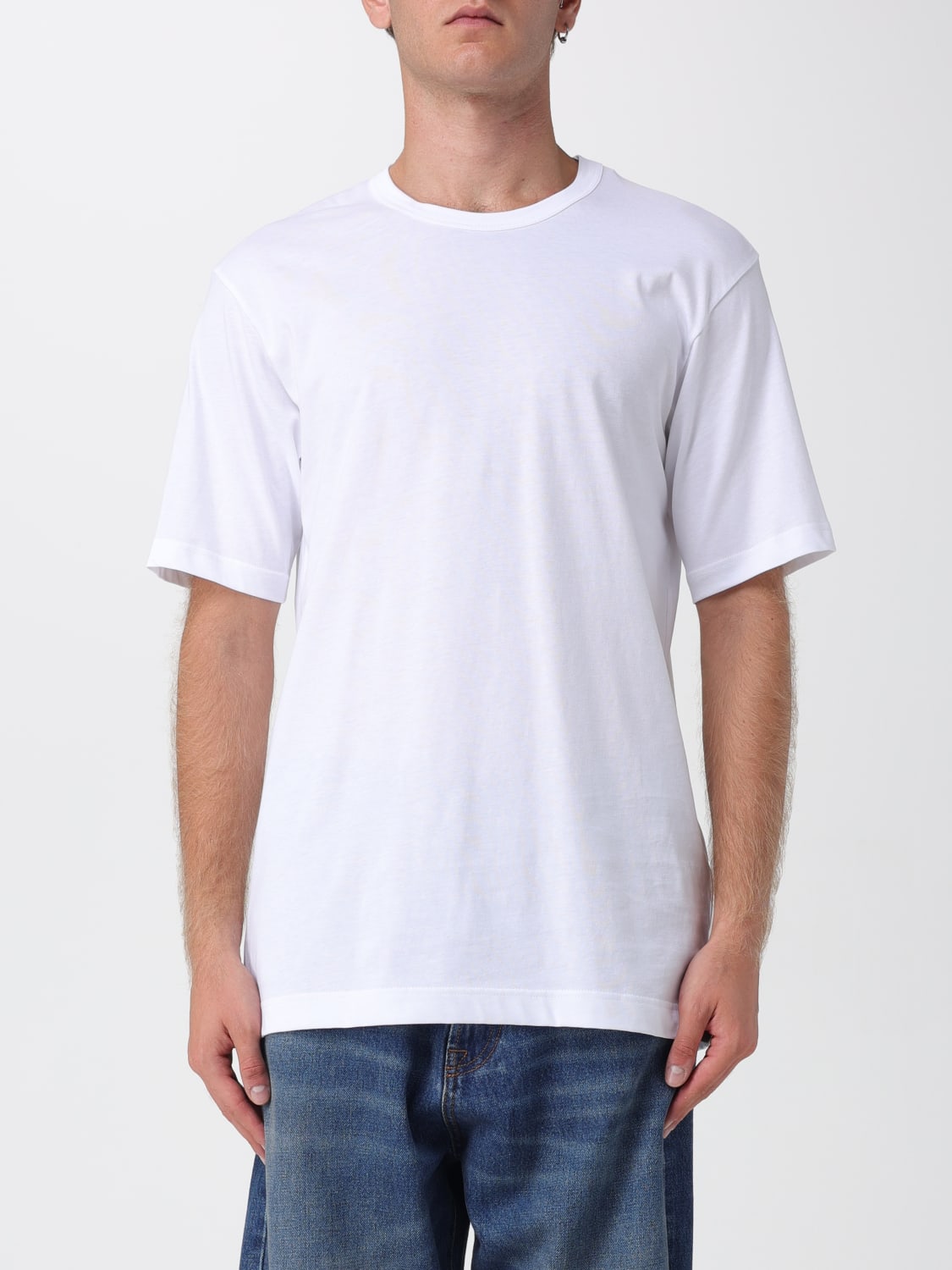 COMME DES GARÇONS SHIRT T-SHIRT: T-shirt men Comme Des Garçons Shirt, White - Img 1