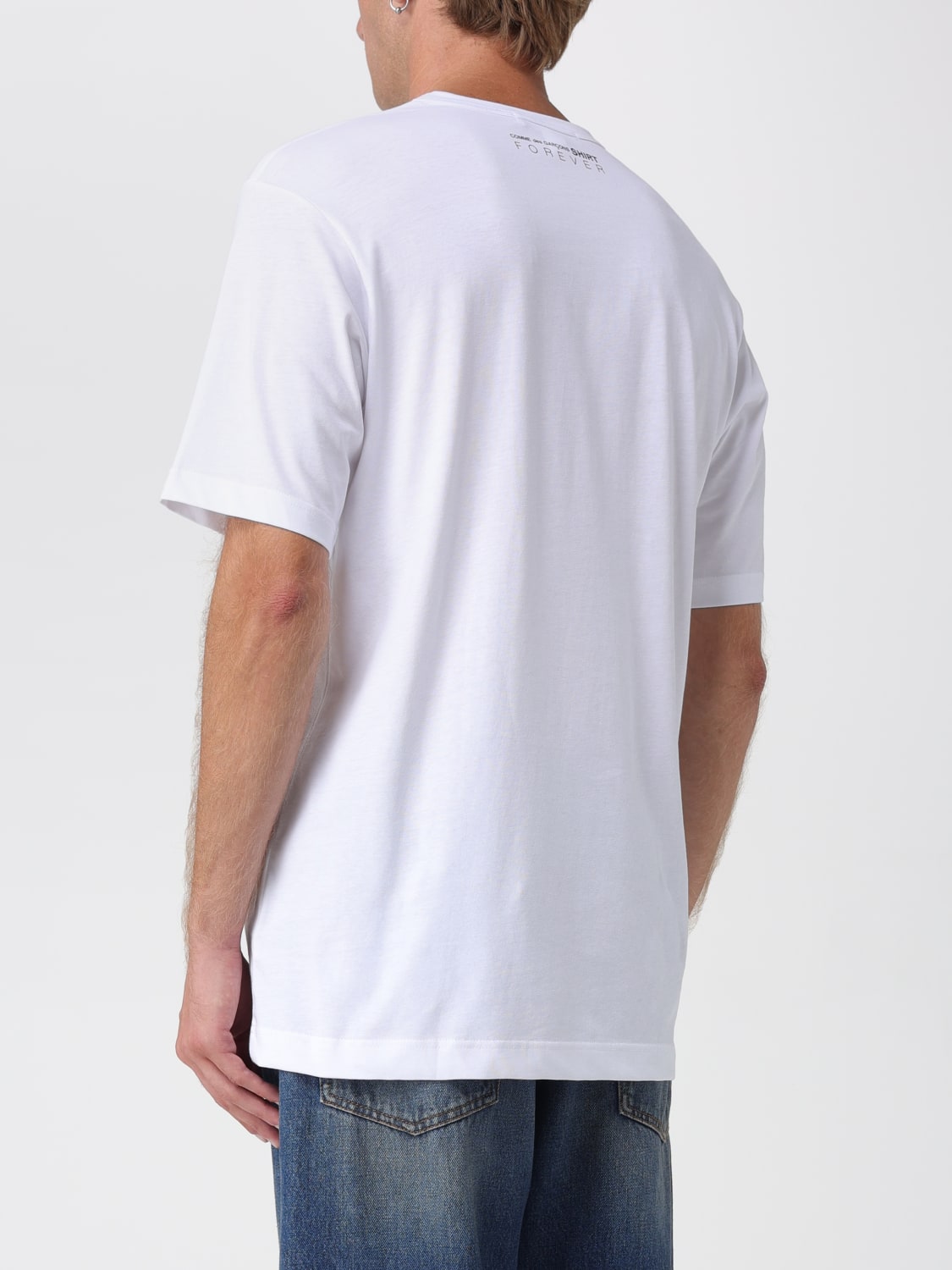 COMME DES GARÇONS SHIRT T-SHIRT: T-shirt men Comme Des Garçons Shirt, White - Img 2