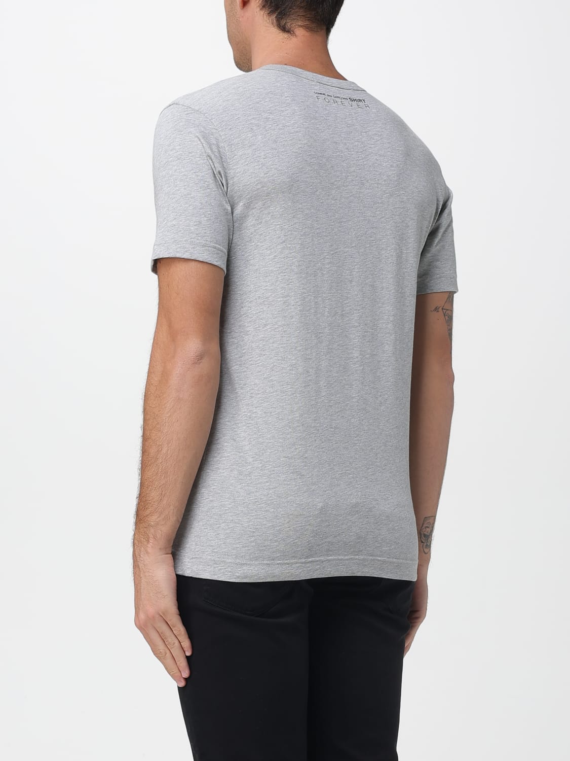 COMME DES GARÇONS SHIRT T-SHIRT: T-shirt men Comme Des Garçons Shirt, Grey - Img 2