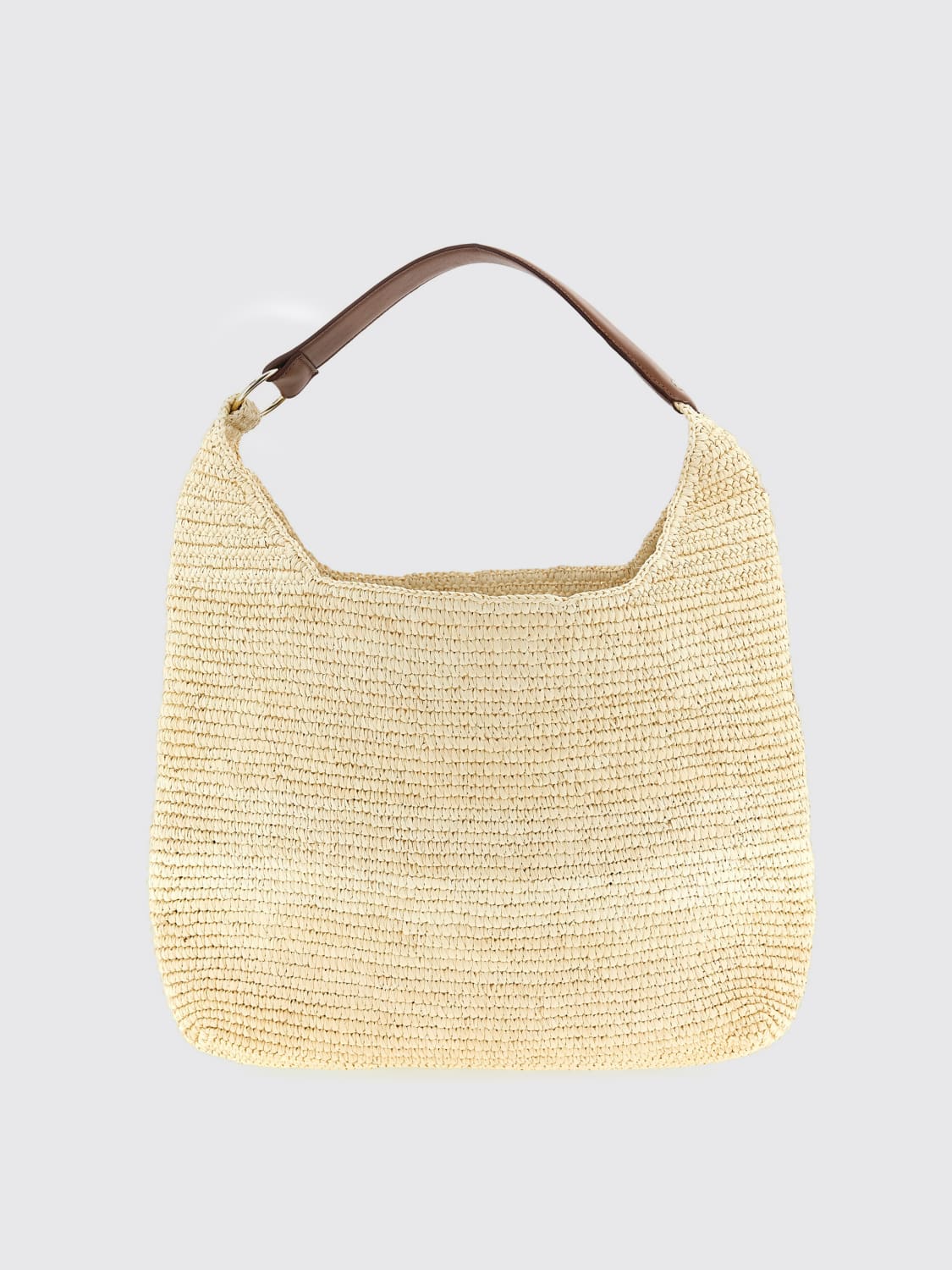 MAISON MICHEL BOLSO DE HOMBRO: Bolso de hombro mujer Maison Michel, Marrón - Img 1