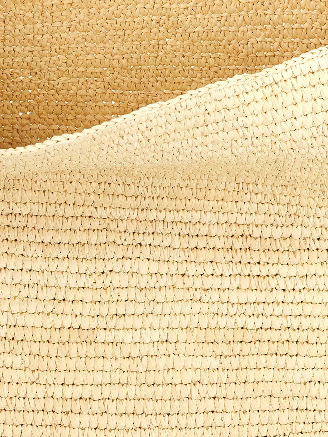 MAISON MICHEL BORSA A SPALLA: Borsa Cristiana Maison Michel in rafia , Nero - Img 4