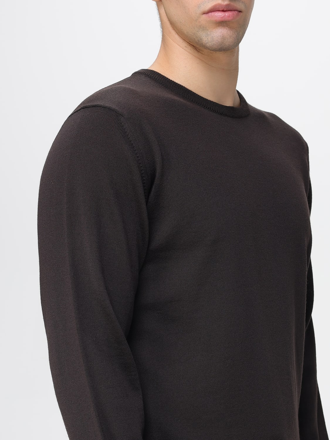 ROBERTO COLLINA SWEATER: Cardigan men Roberto Collina, Fuchsia - Img 3