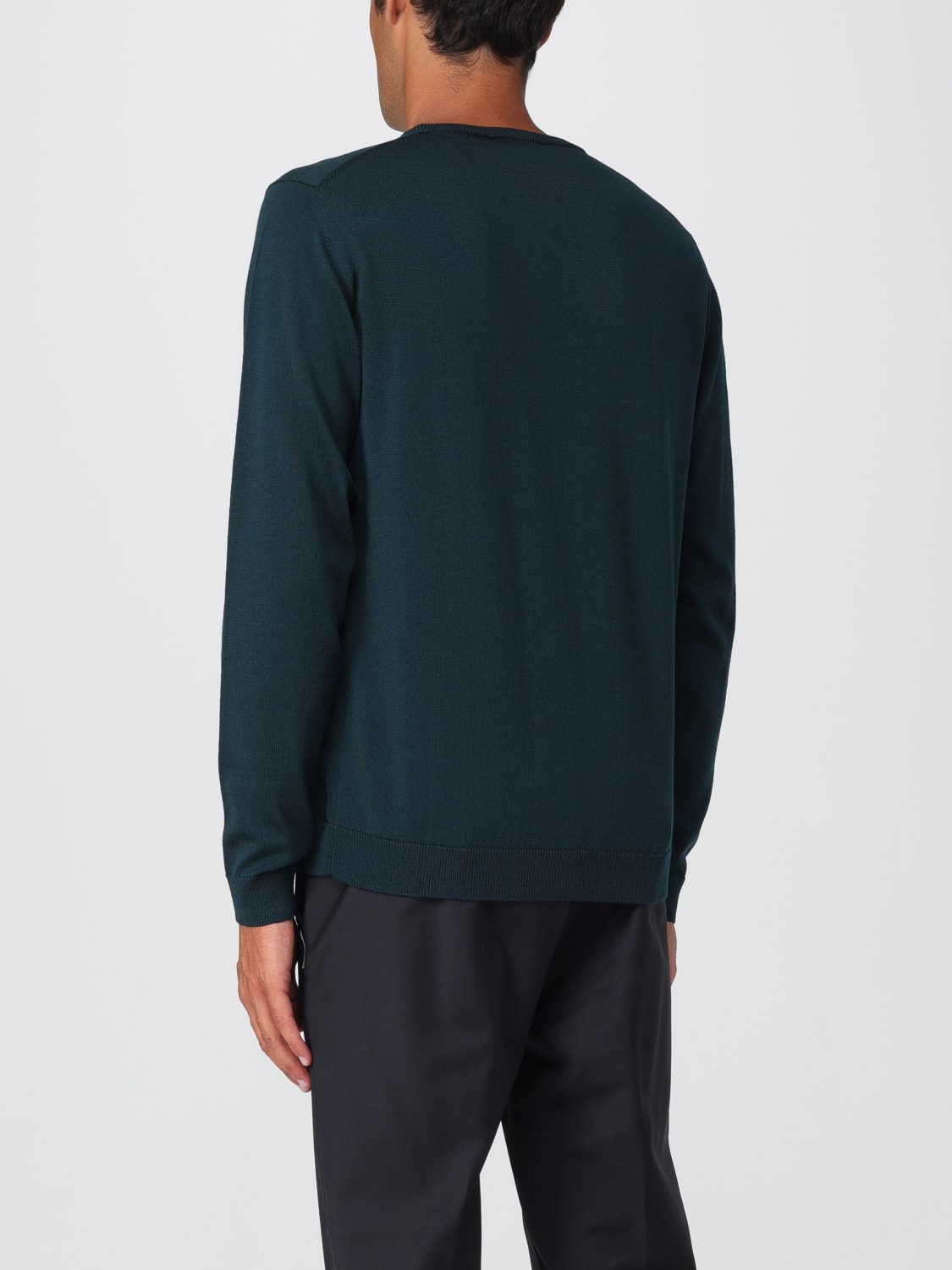 ROBERTO COLLINA SWEATER: Cardigan men Roberto Collina, Green - Img 2