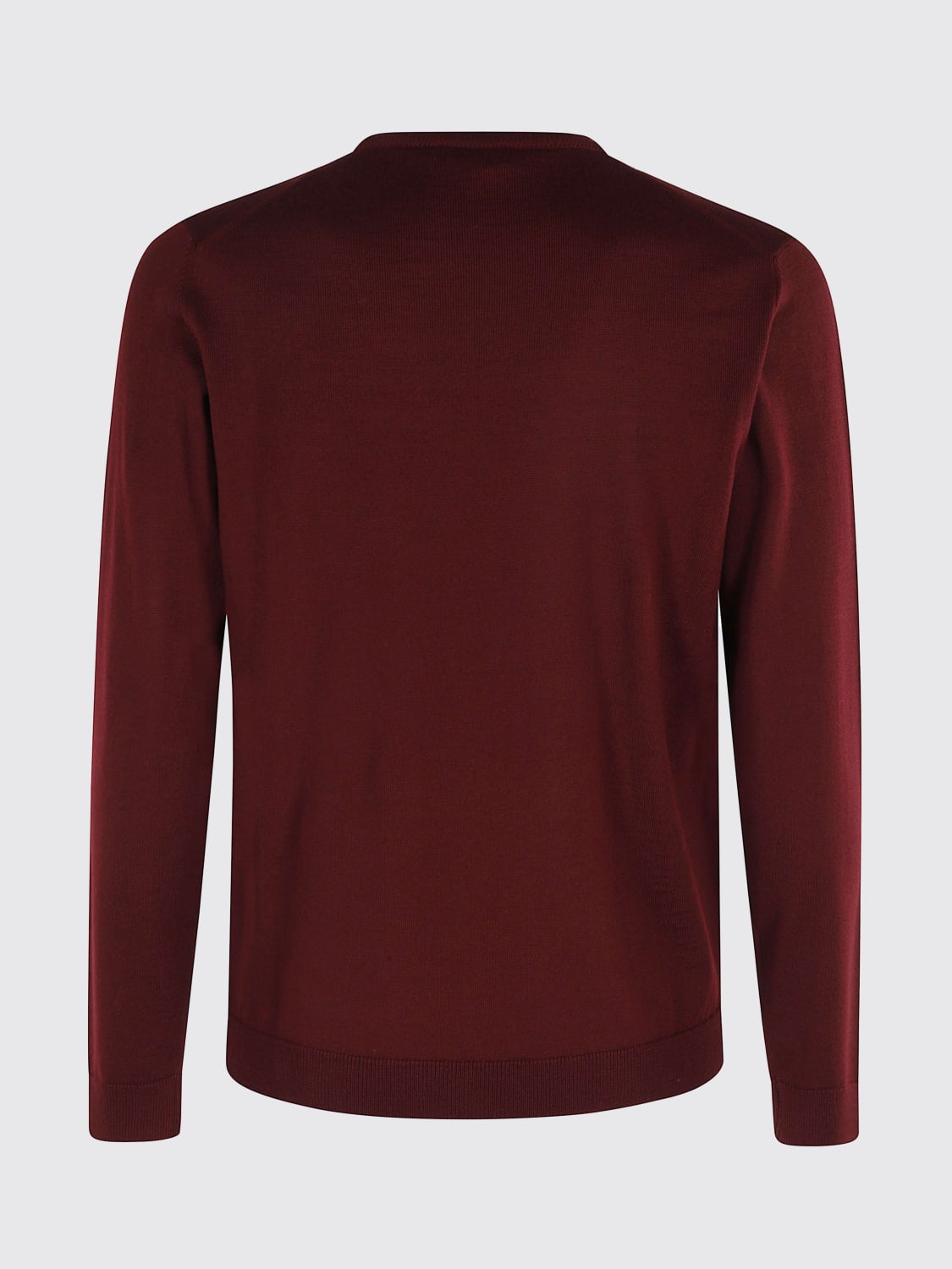 ROBERTO COLLINA SWEATER: Cardigan men Roberto Collina, Burgundy - Img 2