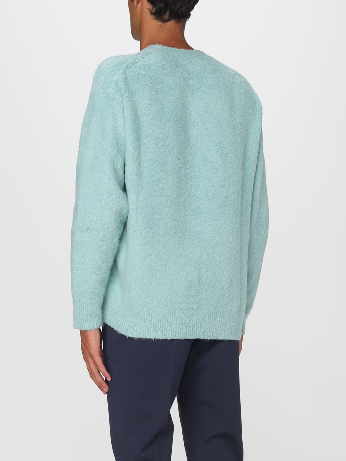 ROBERTO COLLINA PULLOVER: Strickjacke herren Roberto Collina, Blau - Img 2