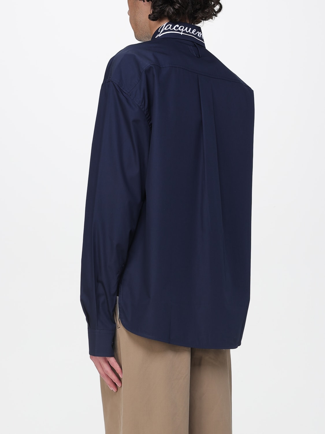 JACQUEMUS SHIRT: Shirt men Jacquemus, Blue - Img 3