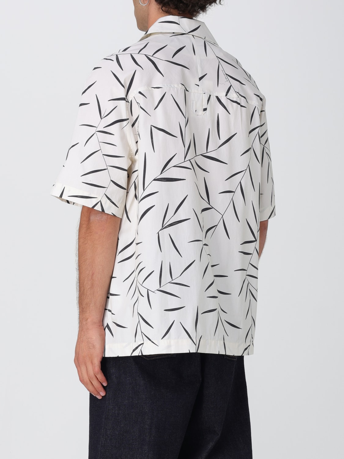 JACQUEMUS 衬衫: 衬衫 男士 Jacquemus, 白色 - Img 3