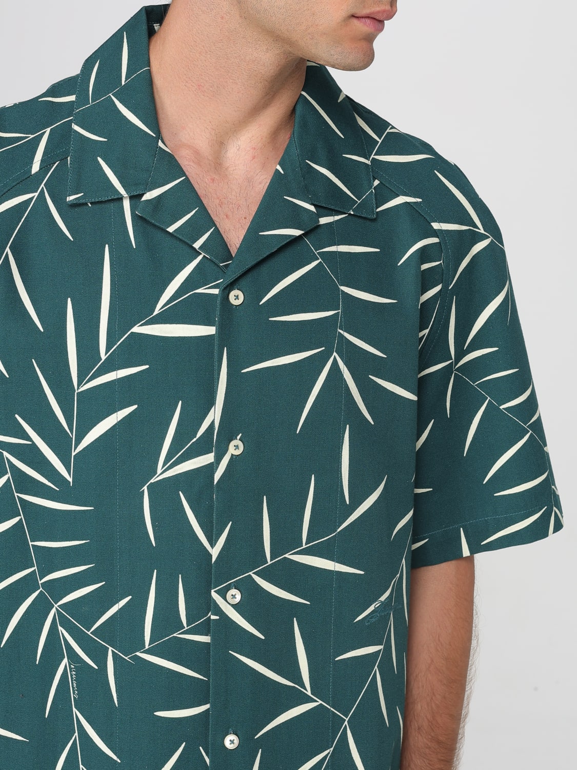 JACQUEMUS CAMISA: Camisa hombre Jacquemus, Verde - Img 5
