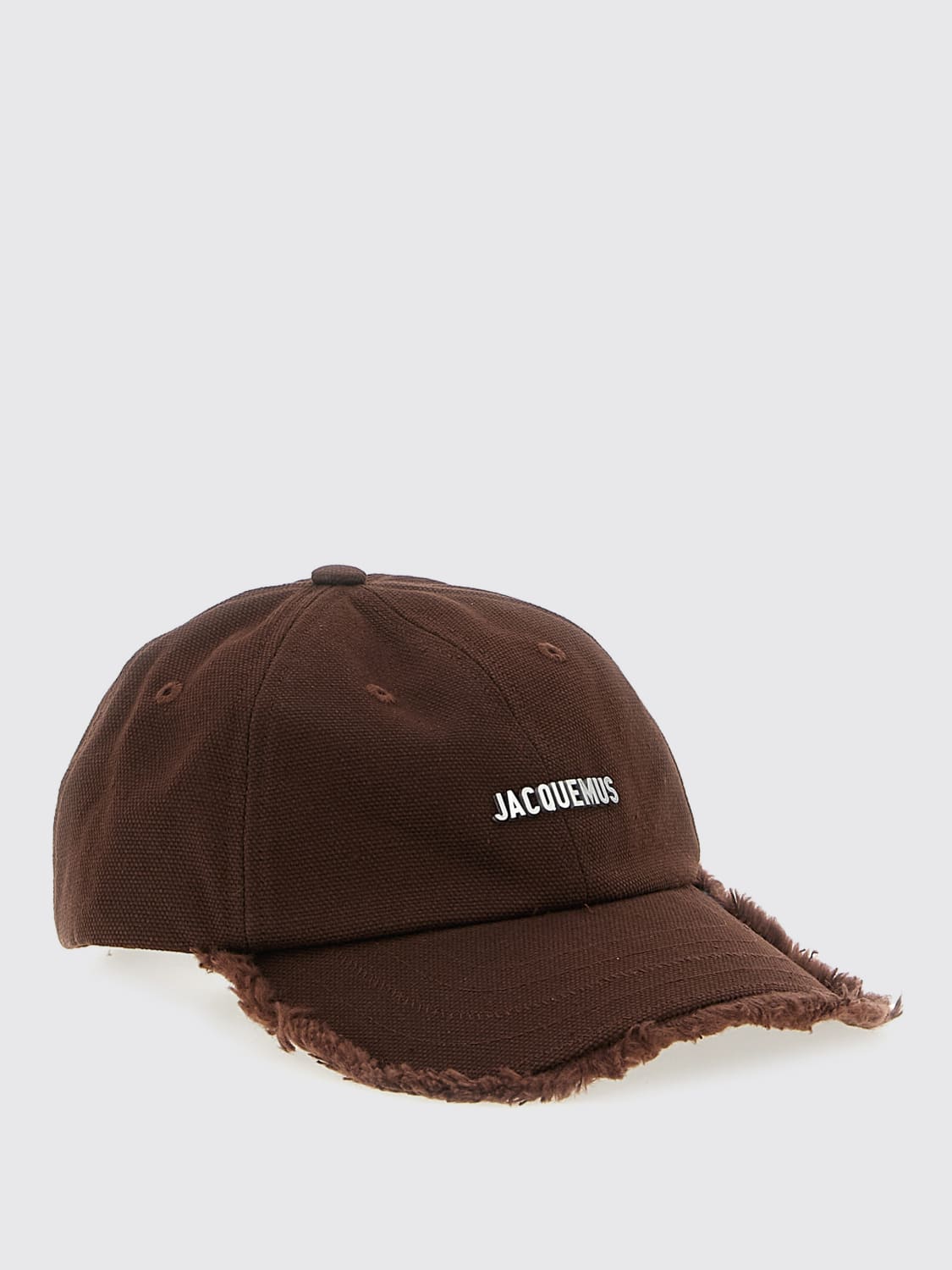 JACQUEMUS CAPPELLO: Cappello Jacquemus in cotone , Marrone - Img 1