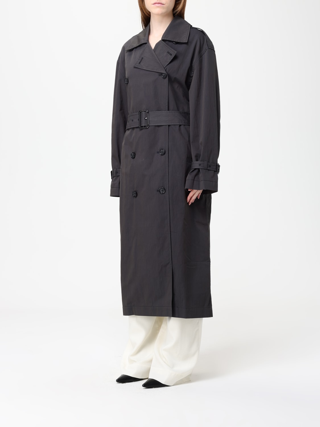 TOTEME JACKET: Coat woman Toteme, Black - Img 4