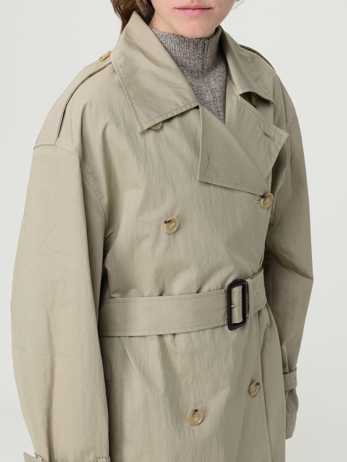 TOTEME JACKE: Mantel damen Toteme, Braun - Img 5