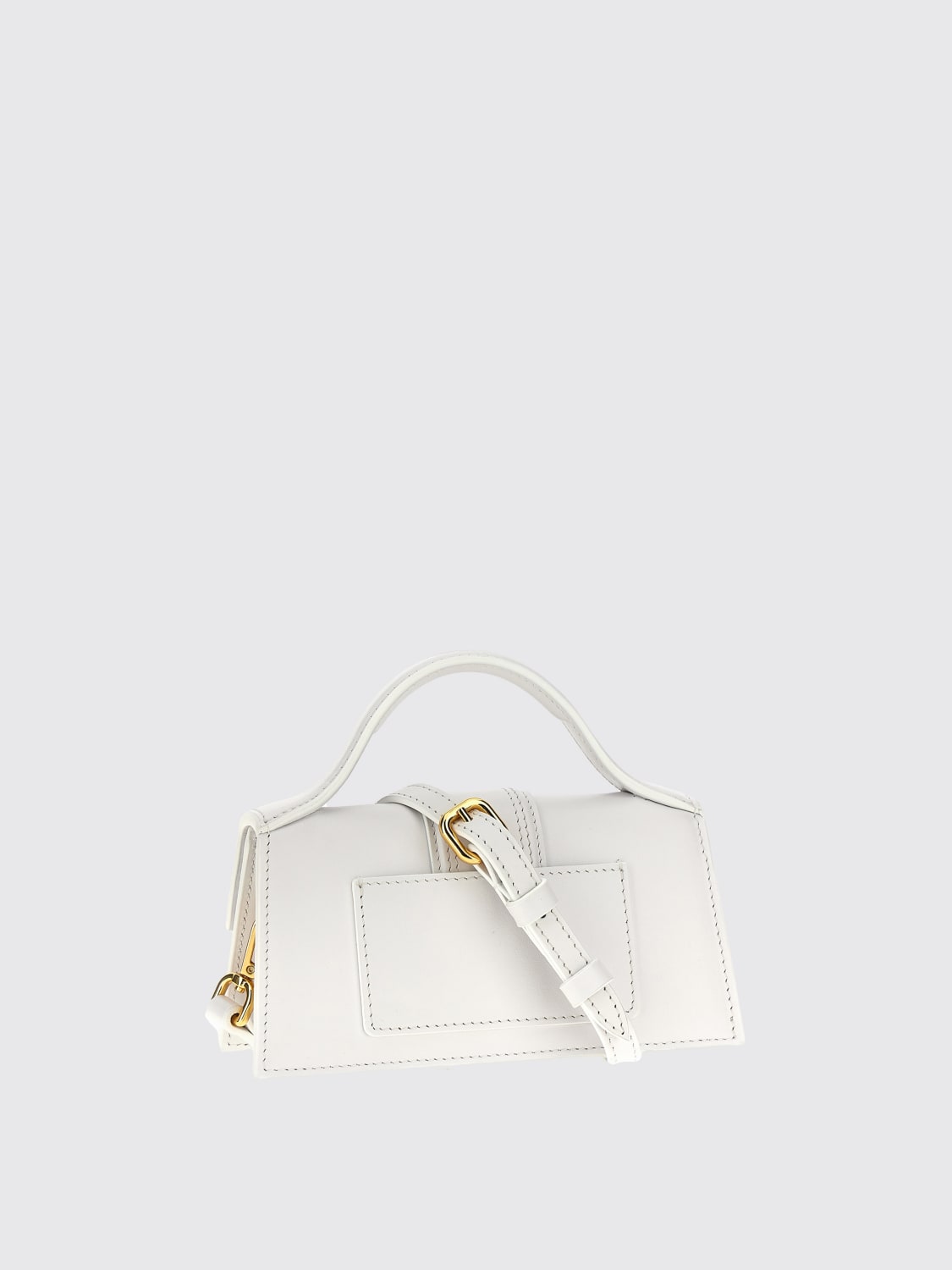 JACQUEMUS HANDBAG: Shoulder bag woman Jacquemus, White - Img 2