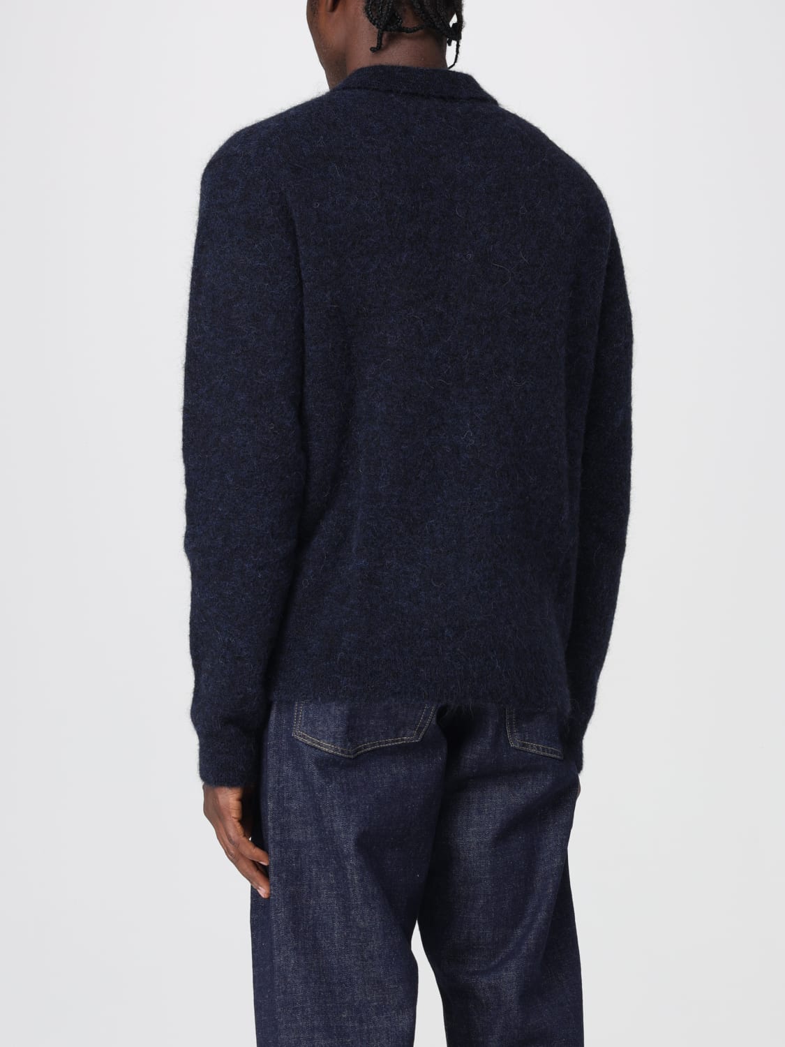 SUNFLOWER POLO SHIRT: Sweater men Sunflower, Blue - Img 2