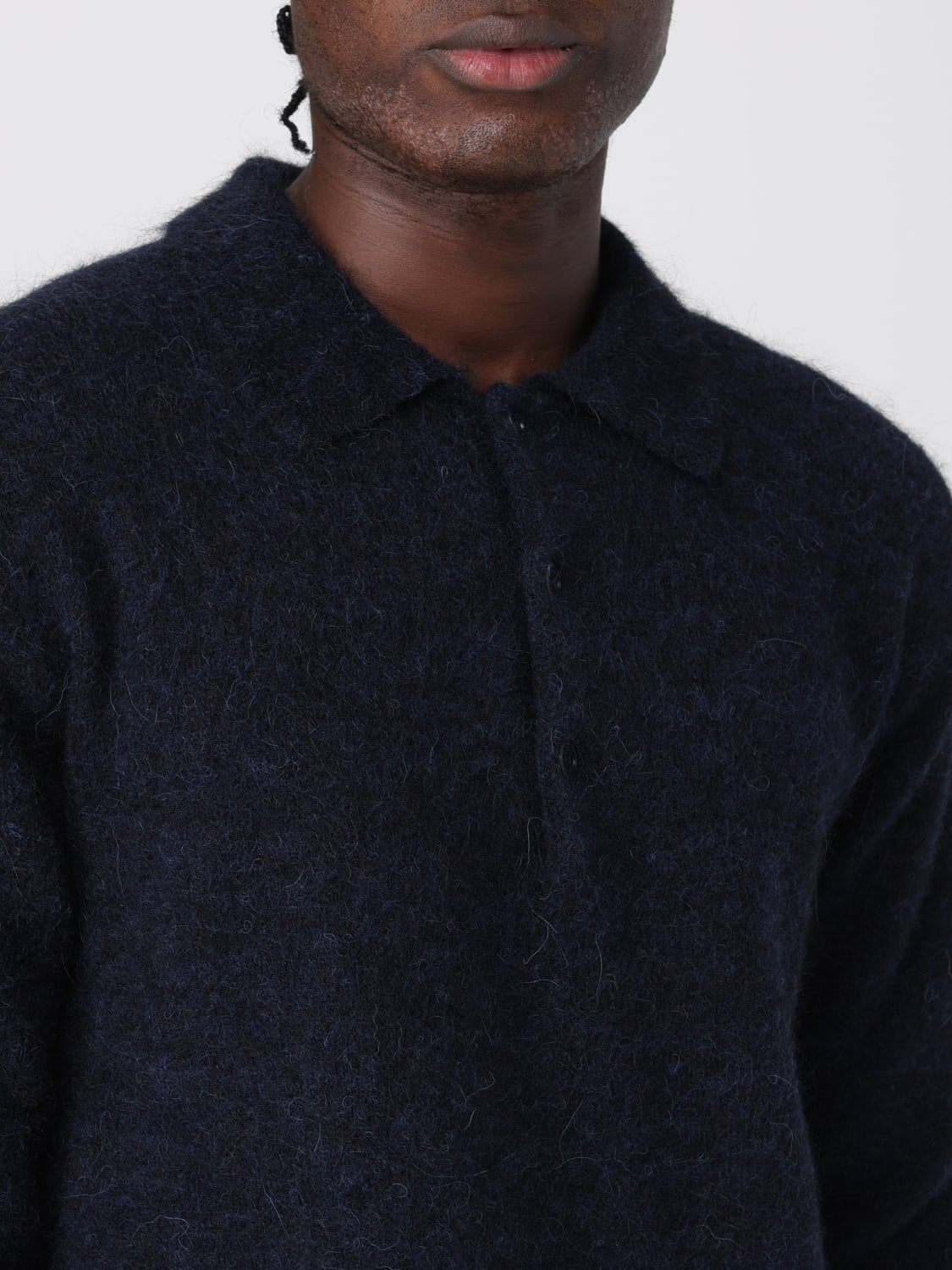 SUNFLOWER POLO SHIRT: Sweater men Sunflower, Blue - Img 3