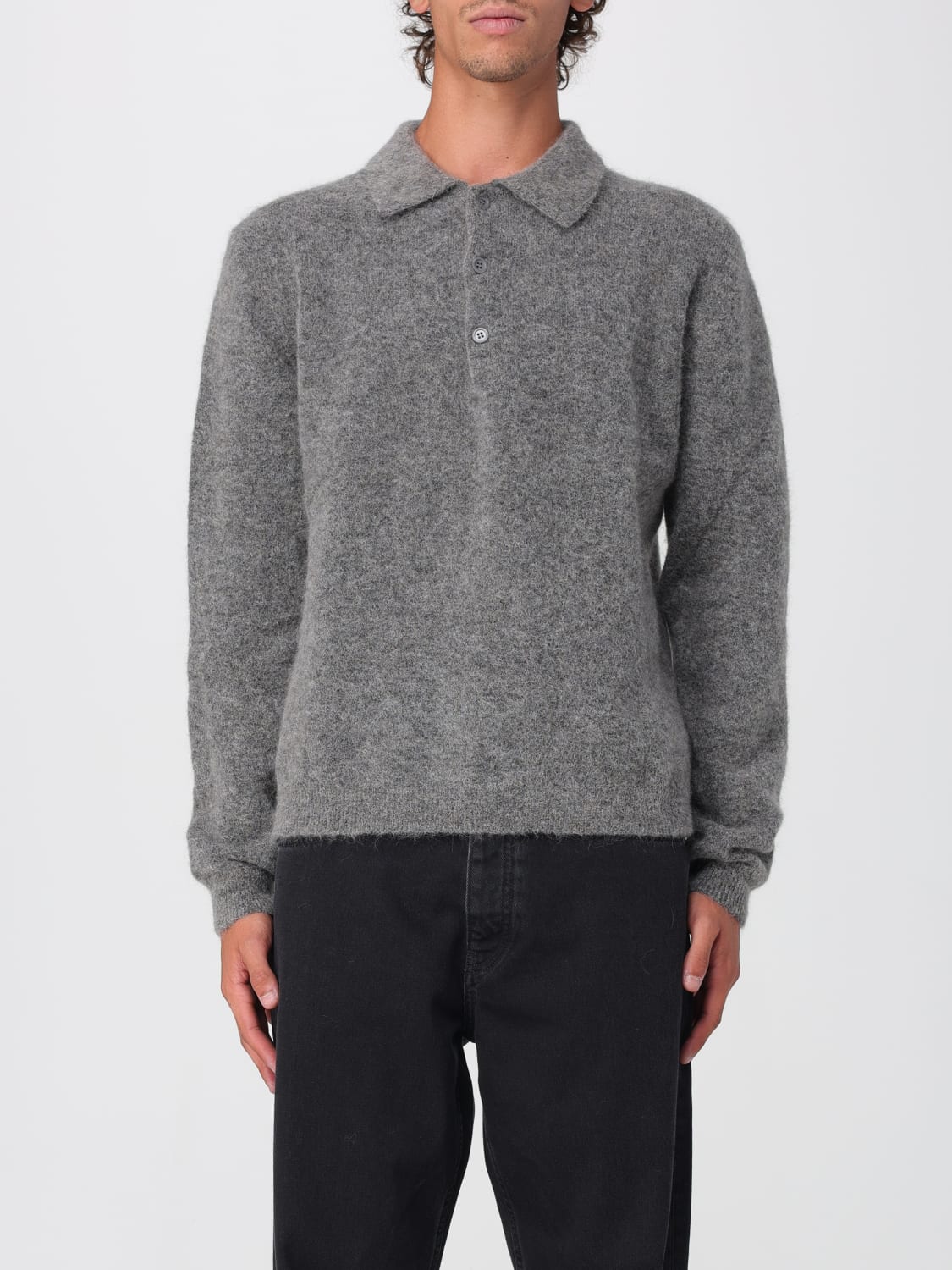 SUNFLOWER POLO: Pullover herren Sunflower, Grau - Img 1