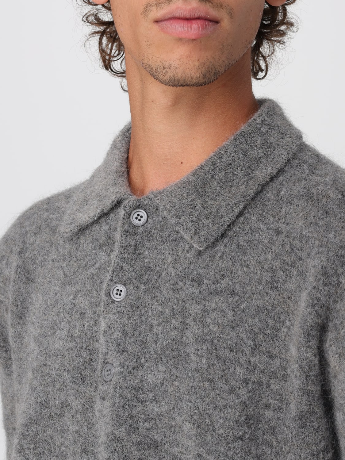 SUNFLOWER POLO: Pullover herren Sunflower, Grau - Img 3