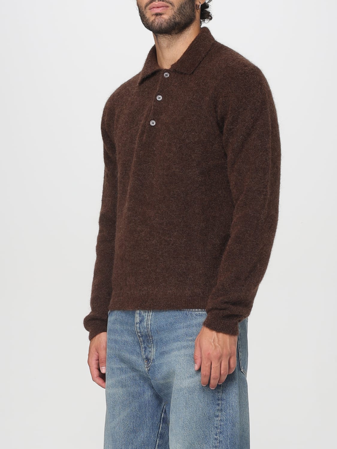 SUNFLOWER POLO: Pullover herren Sunflower, Braun - Img 4