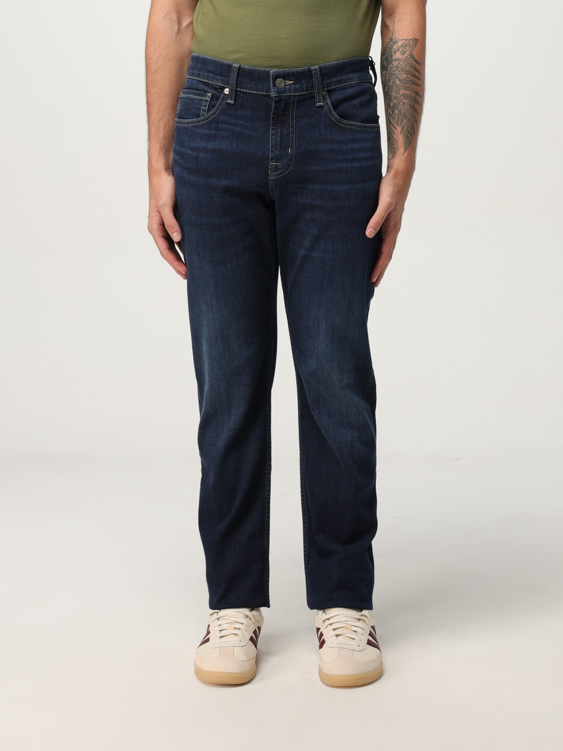 7 FOR ALL MANKIND JEANS: Jeans hombre 7 For All Mankind, Azul Oscuro - Img 1