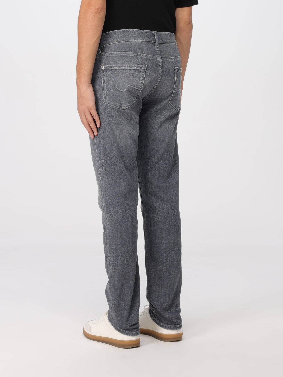 7 FOR ALL MANKIND JEANS: Jeans men 7 For All Mankind, Blue - Img 2