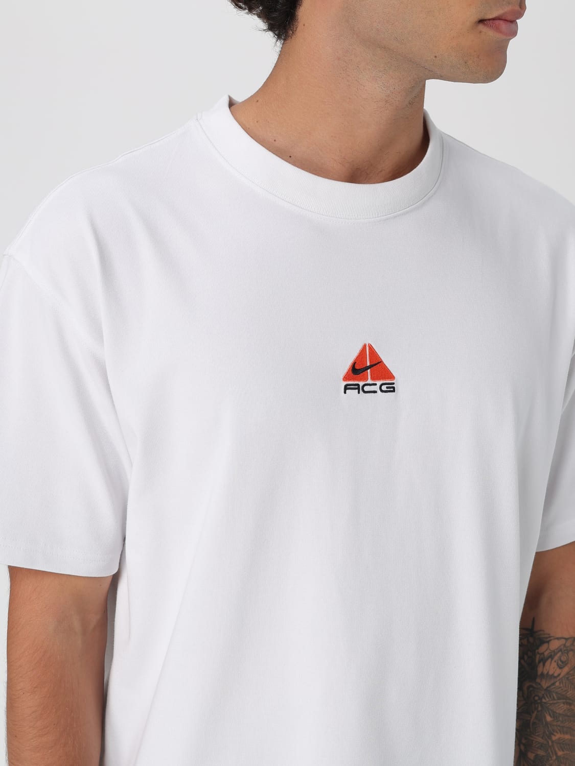 NIKE T-SHIRT: T-shirt men Nike, White - Img 3