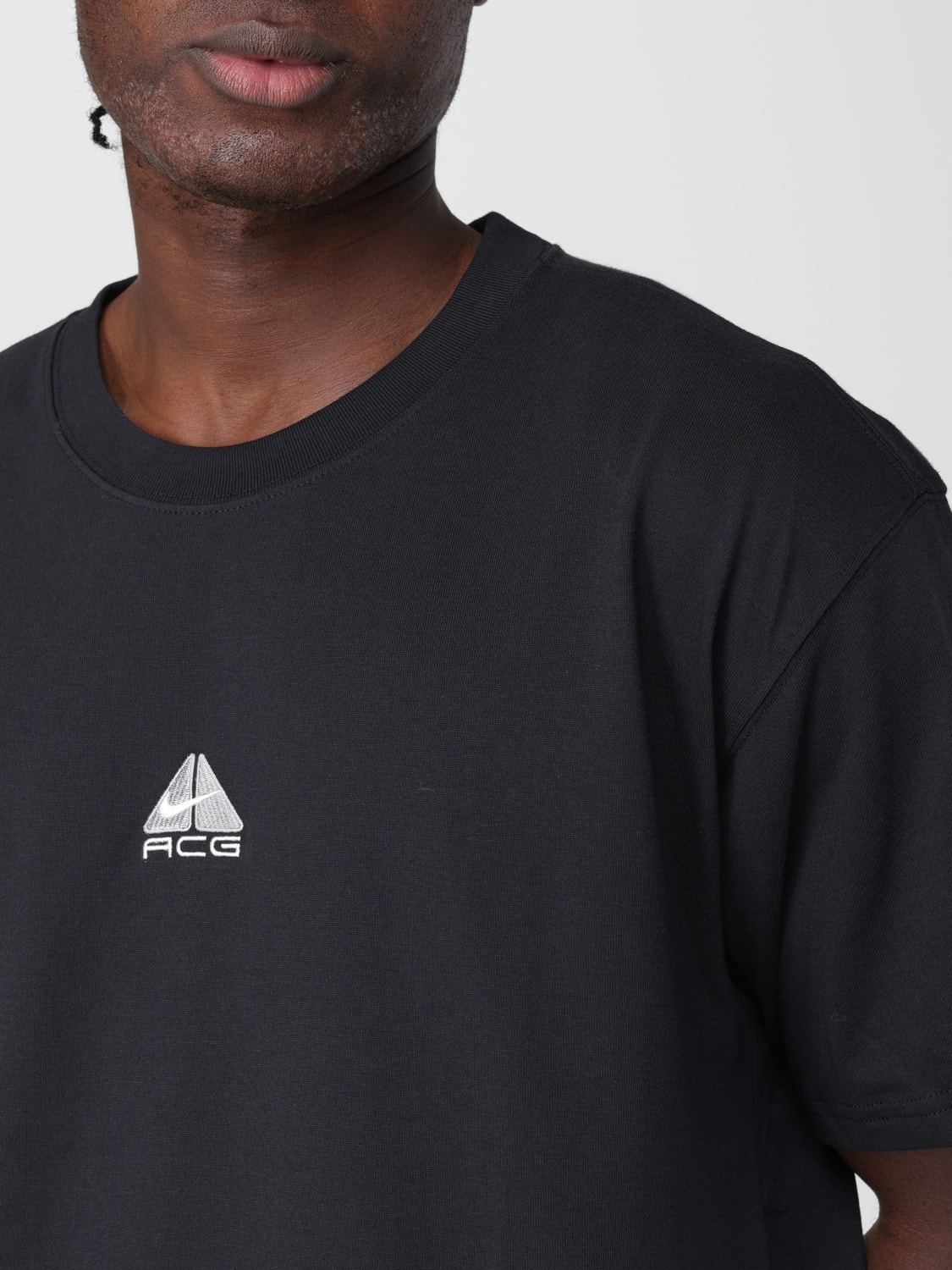 NIKE T-SHIRT: T-shirt men Nike, Black - Img 4