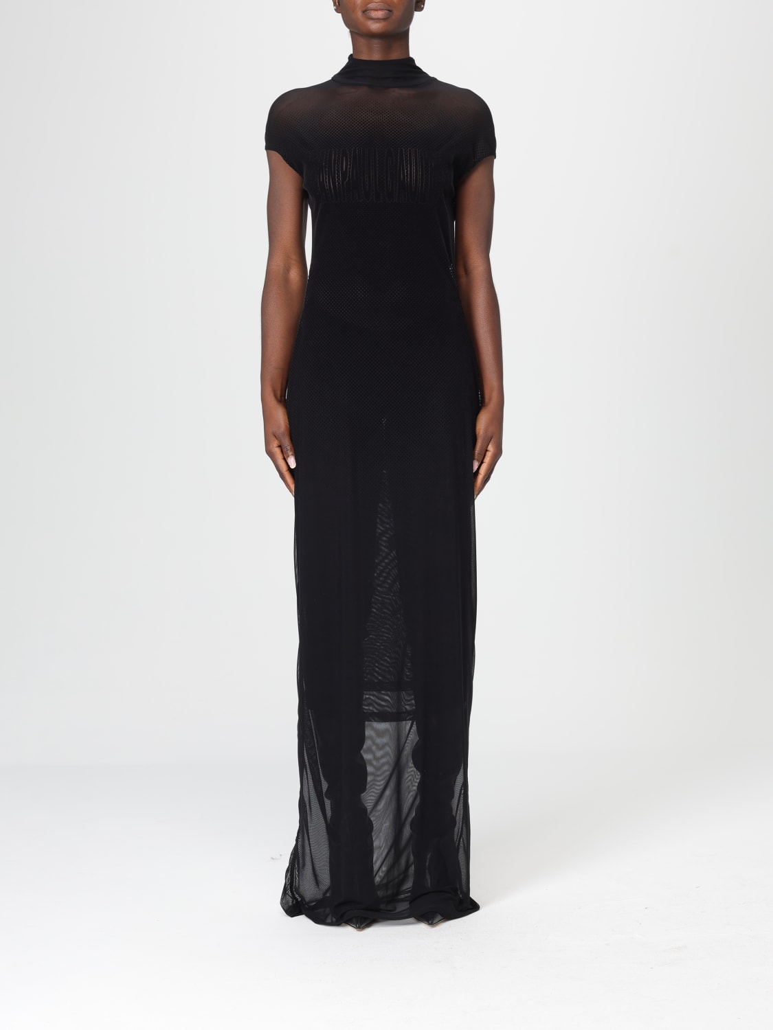 JEAN PAUL GAULTIER KLEID: Kleider damen Jean Paul Gaultier, Schwarz - Img 1